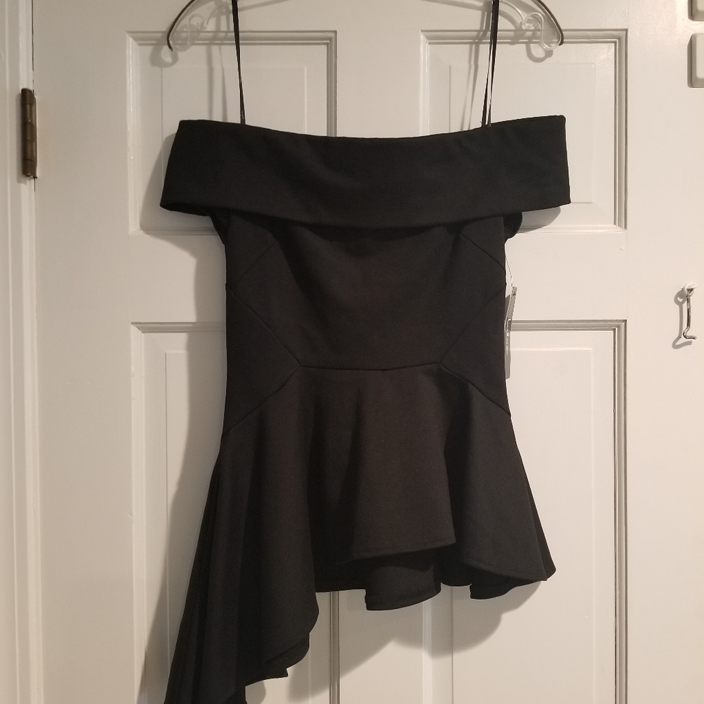 Lulus off the Shoulder Asymmetrical top